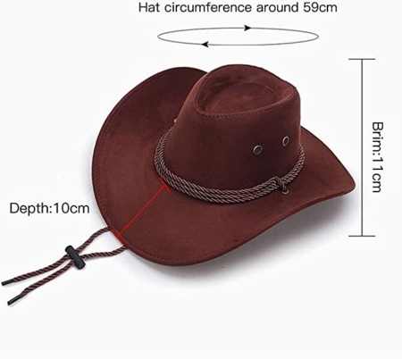 Sombrero Cowboy John Tabaco - Imagen 3