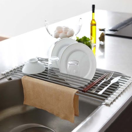 Tender Bacha Escurridor Extensible Seca Platos Pileta Cocina - Imagen 10