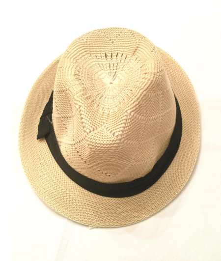 Sombrero infantil de hilo Sunny Day natural - Imagen 3