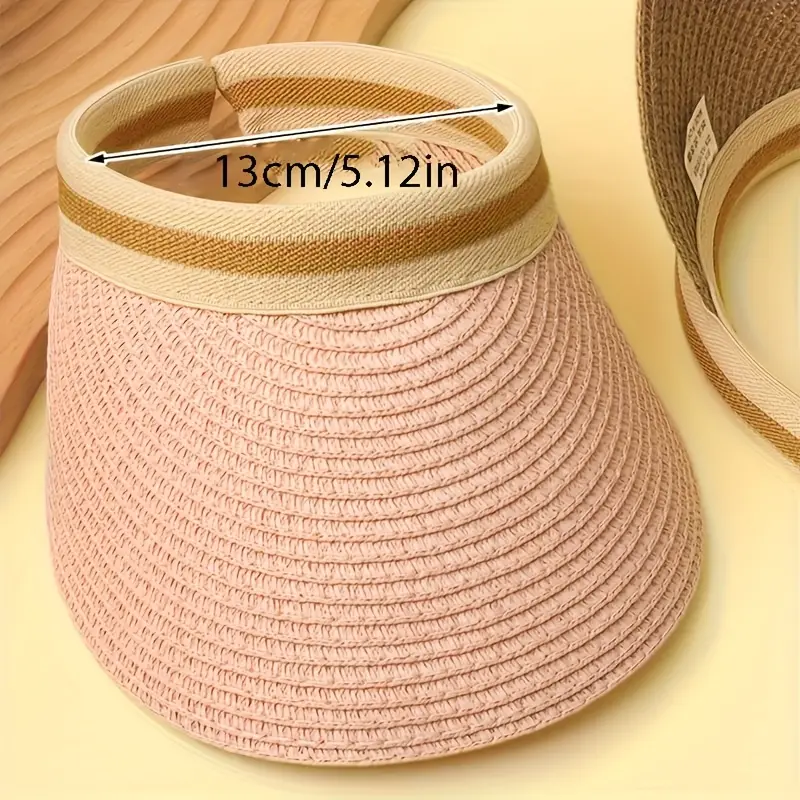 Sombrero Visera en rafia Protector del sol - Imagen 24