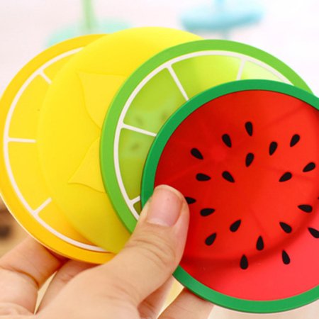 Posavasos silicona frutal x 4 - Imagen 2