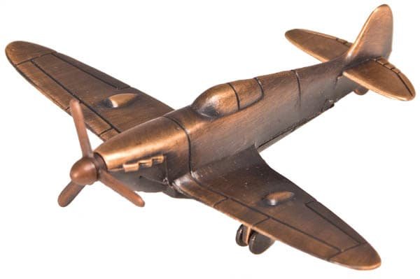 ✈️ Sacapuntas Avion de metal Spitfire Die Cast 126 - Imagen 2