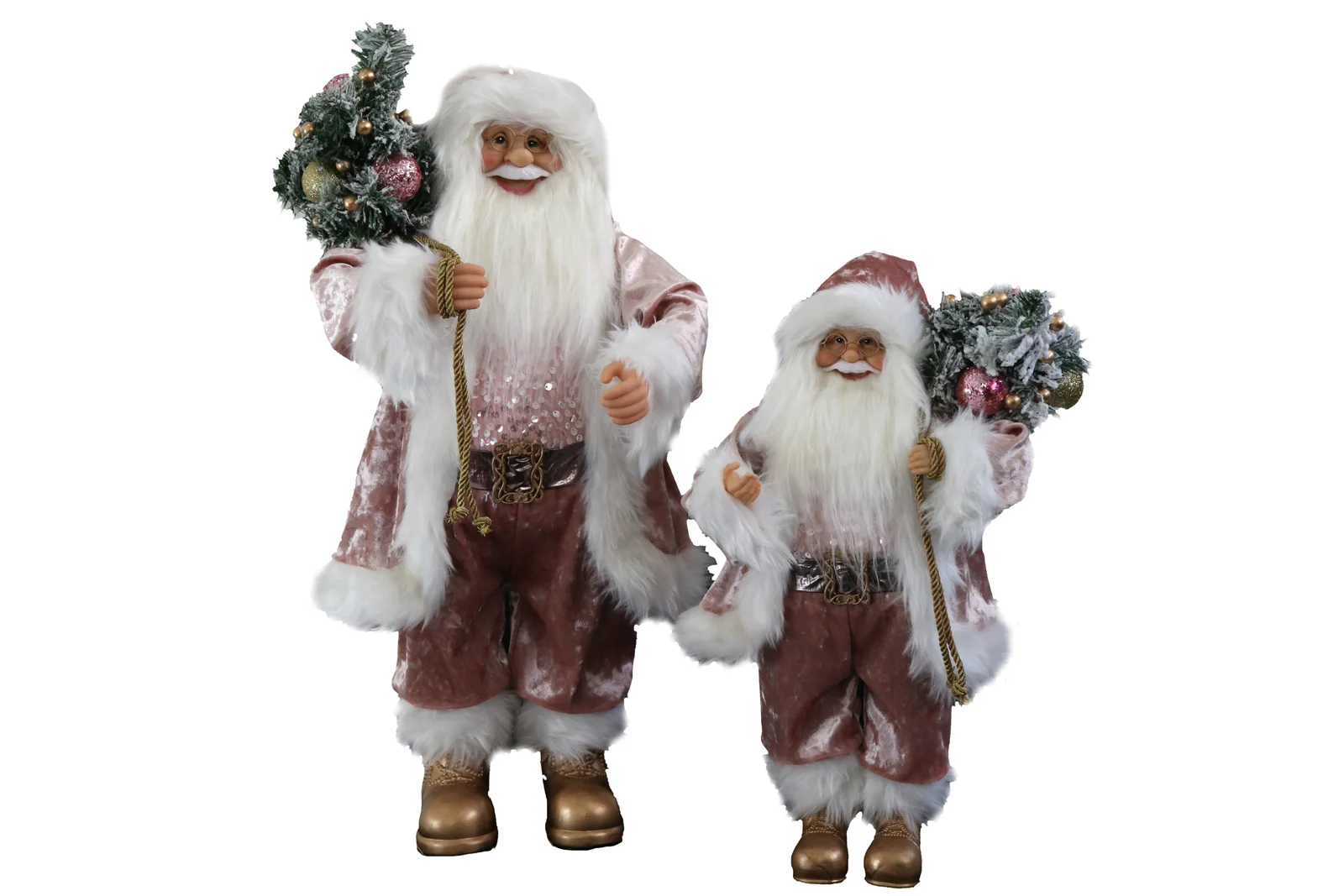 🎅✨ Papá Noel Rosa Encantado · 40 y 60 cm - Imagen 11