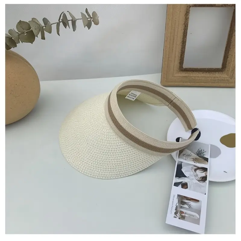 Sombrero Visera en rafia Protector del sol - Imagen 21