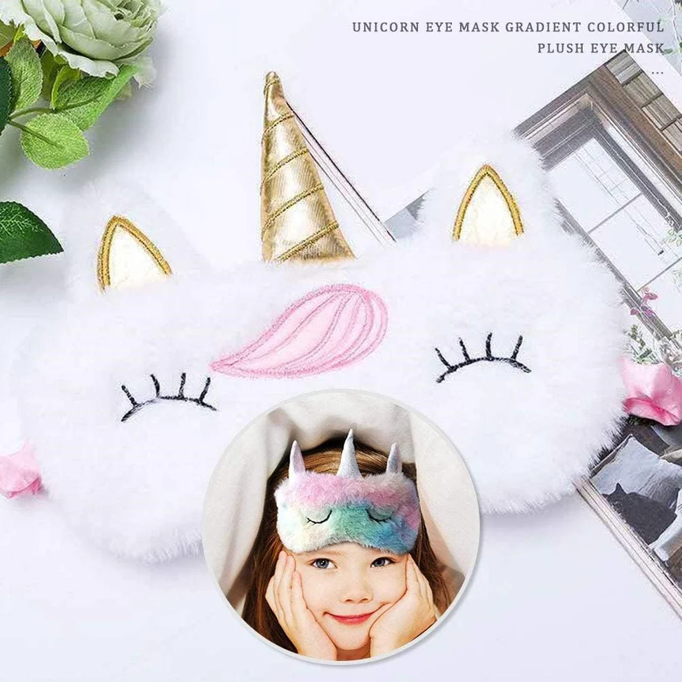 🦄 Antifaz Unicornio Plush 3D — Sueños con Magia - Imagen 11