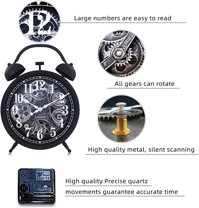 ⏳ Reloj Steampunk “London Gears” By CAFF ⏳ - Imagen 7