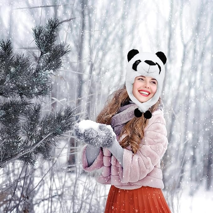 🐼 GORRO PELUCHE PANDA - Imagen 7
