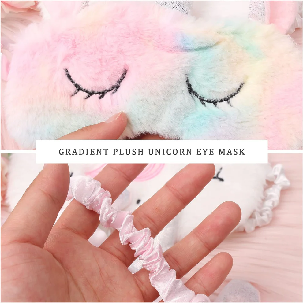 🦄 Antifaz Unicornio Plush 3D — Sueños con Magia - Imagen 12