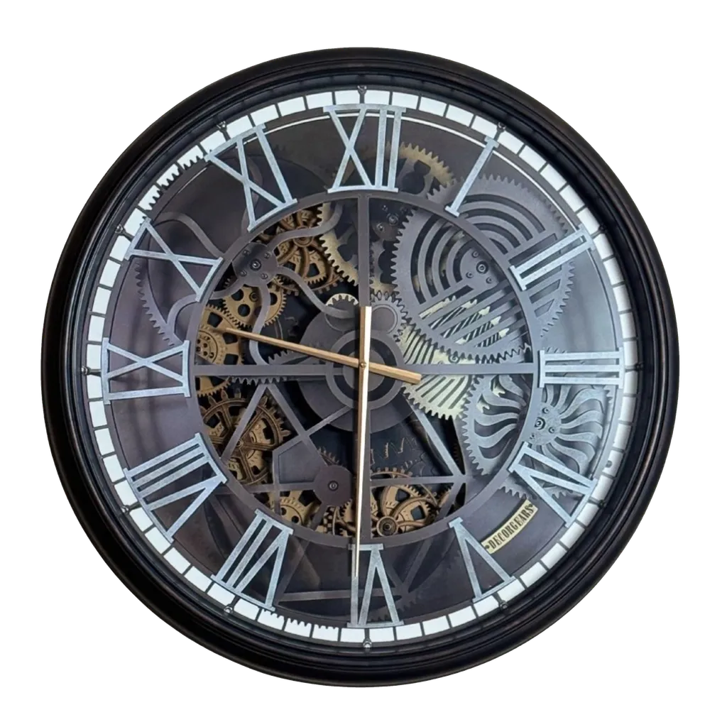 Reloj de Pared Industrial Engranaje Moscu