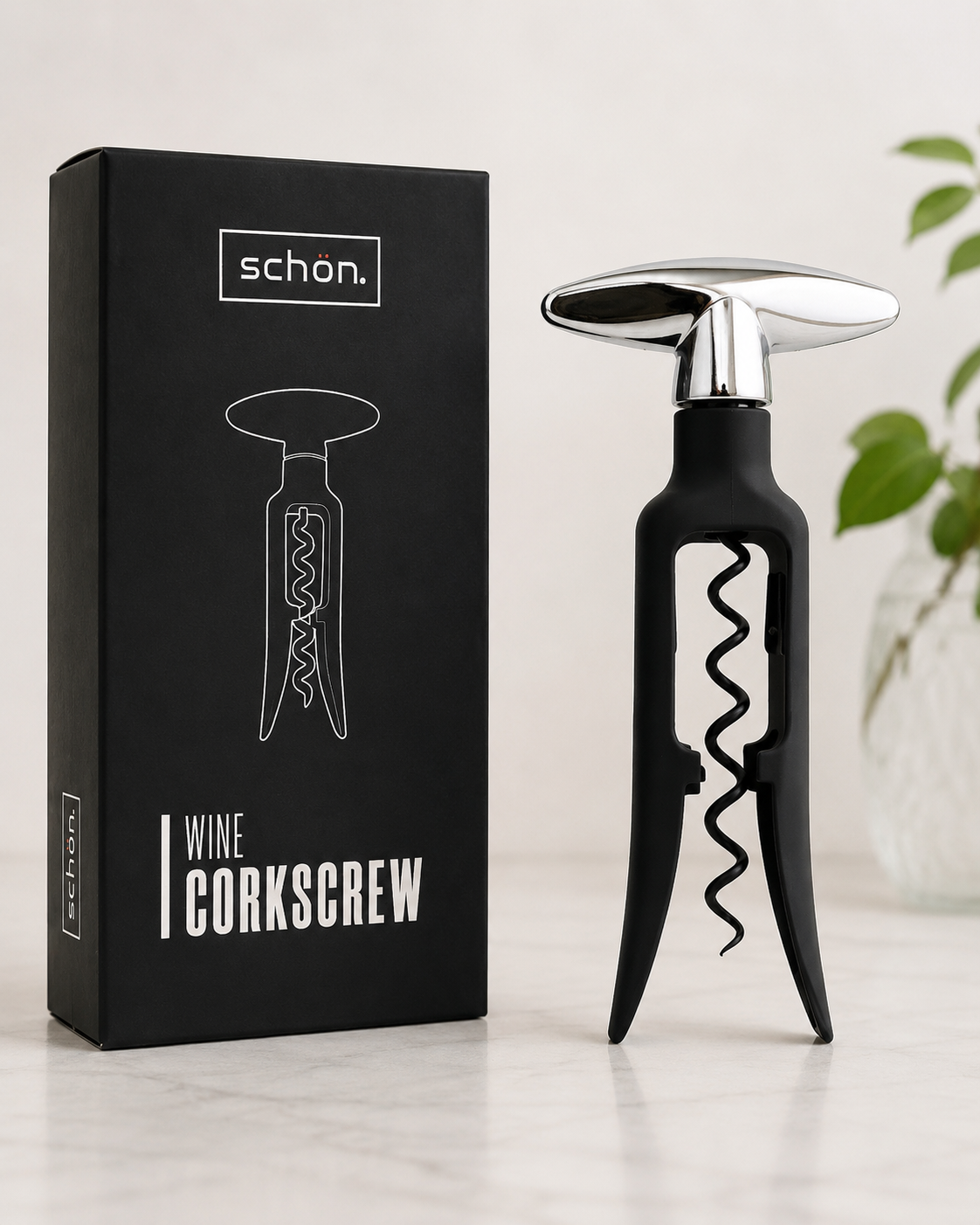 🍷 Sacacorchos Sin Fin SCHÖN · Apertura Suave & Precisa - Imagen 6