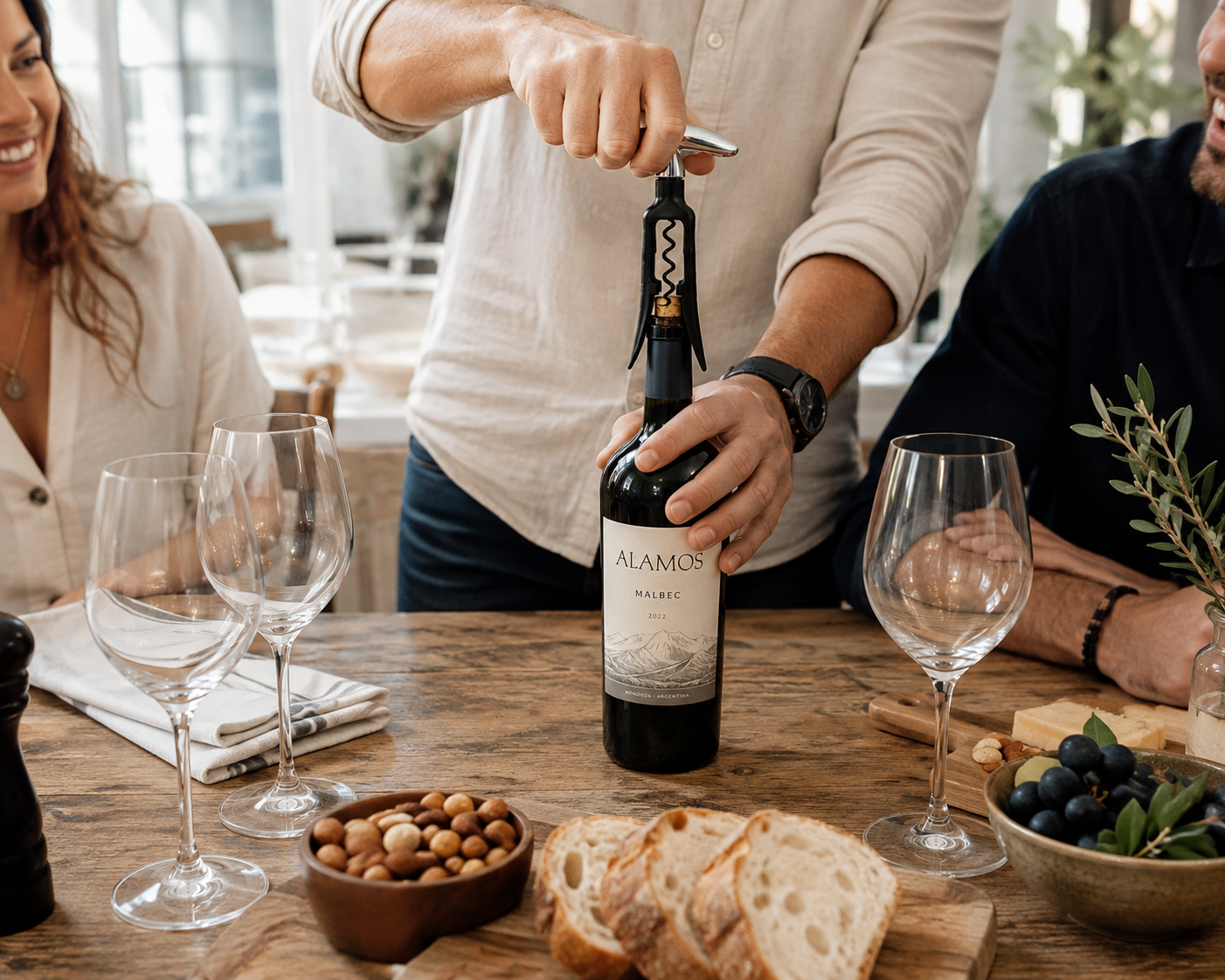 🍷 Sacacorchos Sin Fin SCHÖN · Apertura Suave & Precisa - Imagen 4