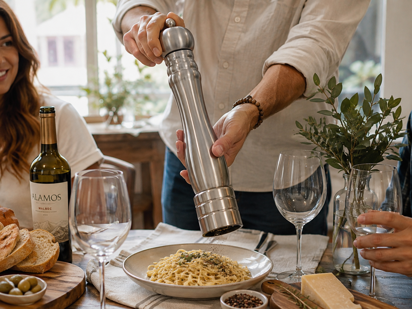 🧂 Molinillo Gourmet de Acero Inoxidable · 37 cm - Imagen 2