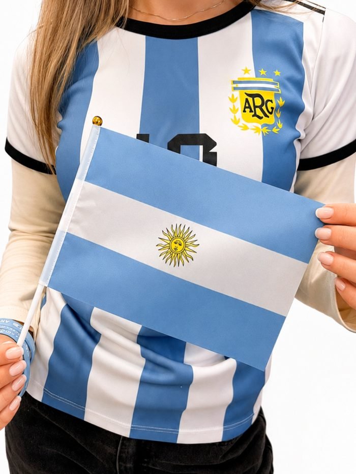 Bandera Argentina de mano - Imagen 3