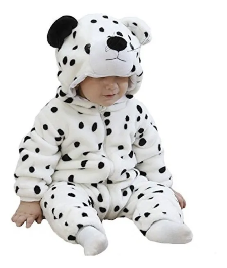 Pijama Kigurumi Cosplay Disfraz Unisex Bebe Dalmata - Imagen 17