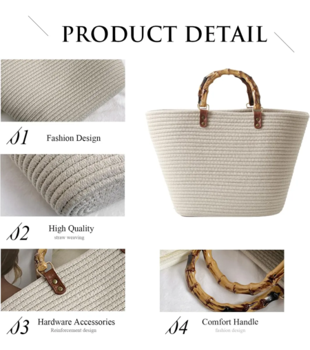 ✨ Canasta Bolso Summer Chic – Miscellaneous by CAFF ✨ - Imagen 11
