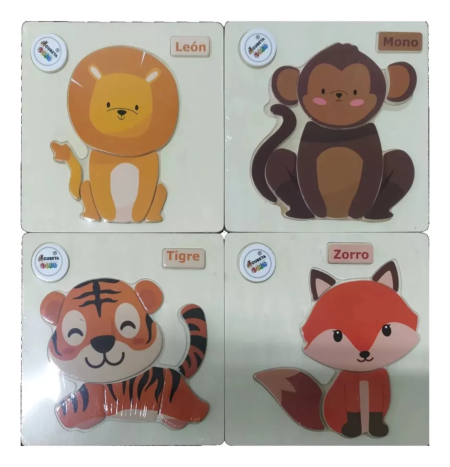 Puzzle Souvenir de madera para bebes - Imagen 11