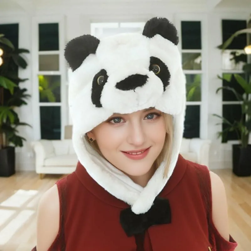 🐼 GORRO PELUCHE PANDA - Imagen 2