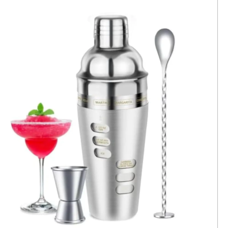 Coctelera Acero Inoxidable Recetas Bar Profesional Schon - Imagen 13