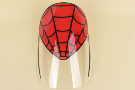 Mascara de proteccion Facial Spiderman