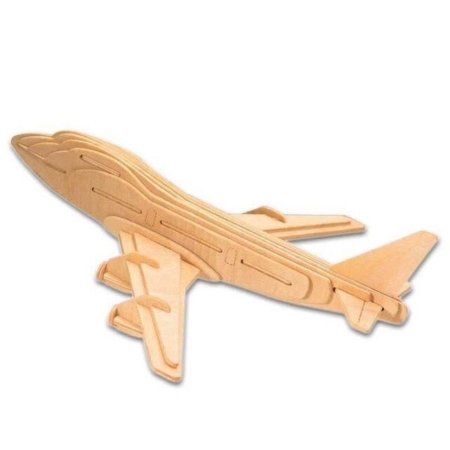 Puzzle 3D Aircarft - Boeing 707  madera