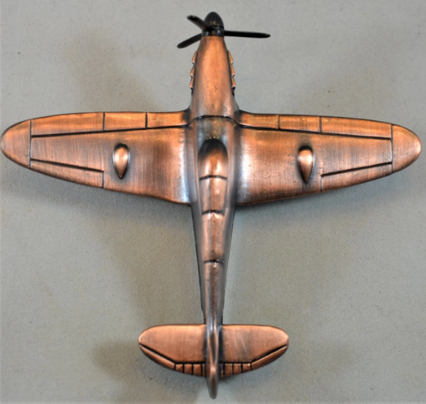 ✈️ Sacapuntas Avion de metal Spitfire Die Cast 126 - Imagen 3