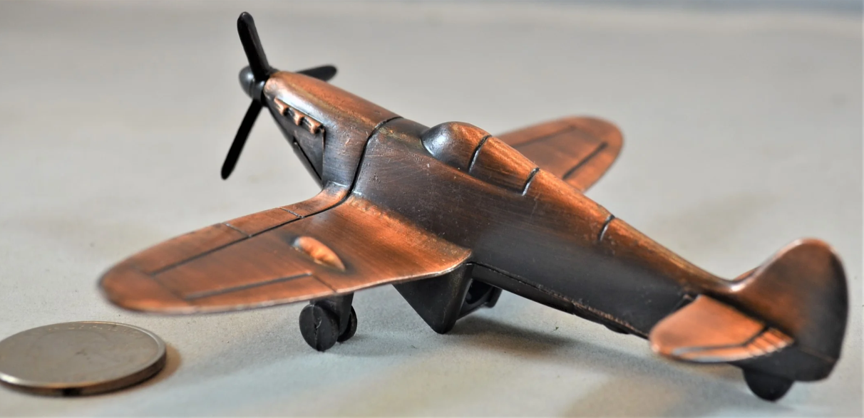 ✈️ Sacapuntas Avion de metal Spitfire Die Cast 126 - Imagen 4