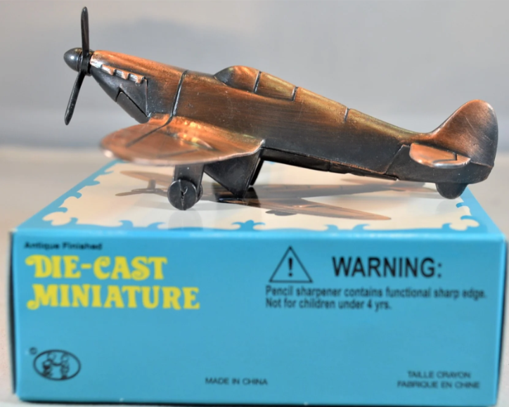 ✈️ Sacapuntas Avion de metal Spitfire Die Cast 126 - Imagen 5