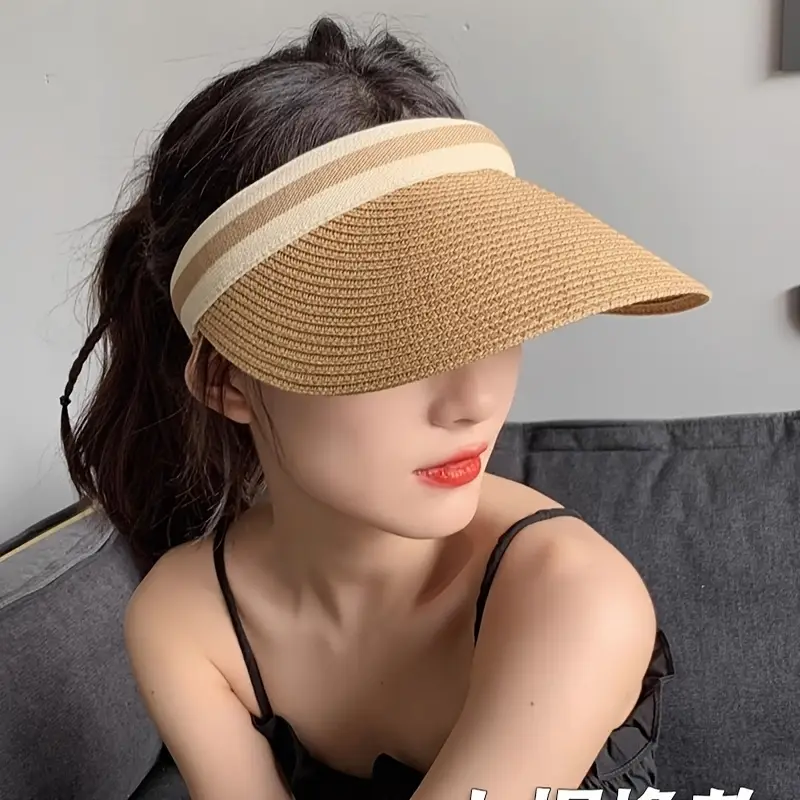 Sombrero Visera en rafia Protector del sol - Imagen 16