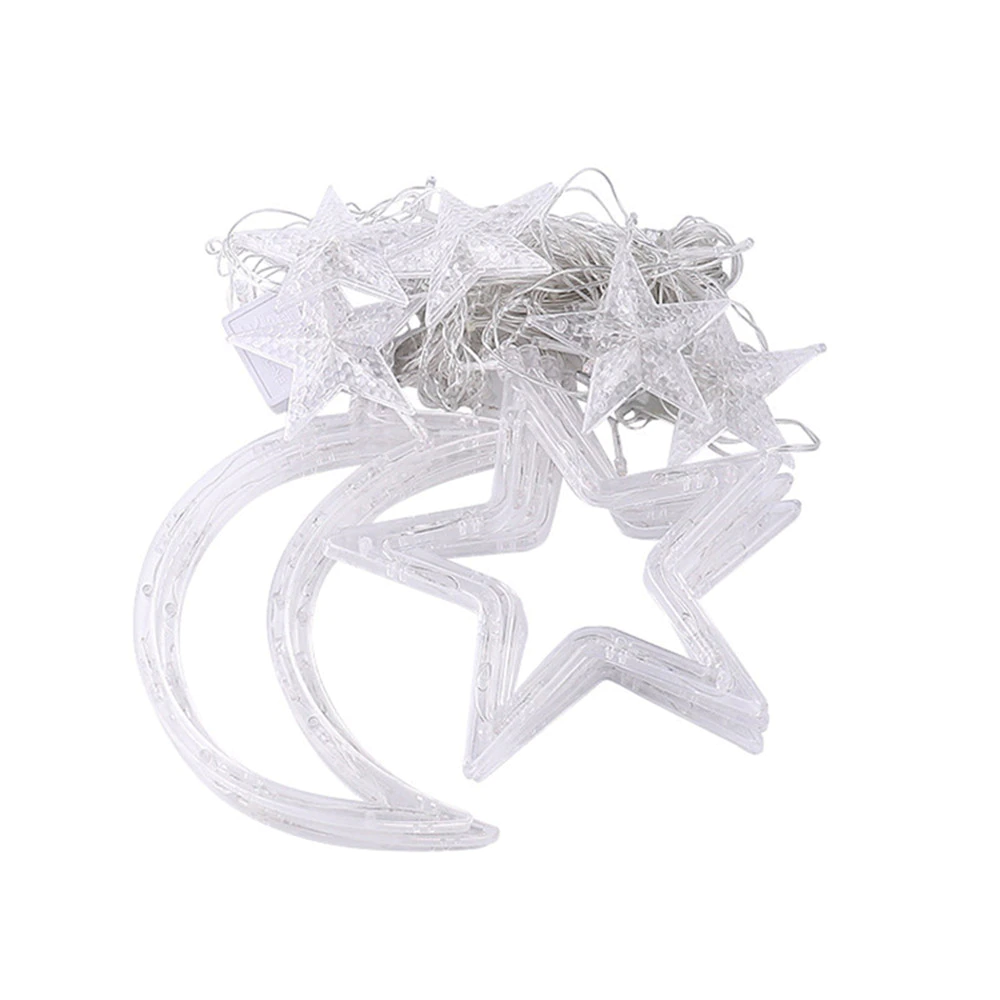 Cortina guirnalda de luces de Navidad hogar Año Nuevo decoración de la boda - Imagen 7