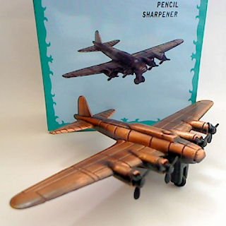 ✈️Sacapuntas Metal Coleccionable  Avión Air Plane B-17 Flying Fortress - Imagen 11