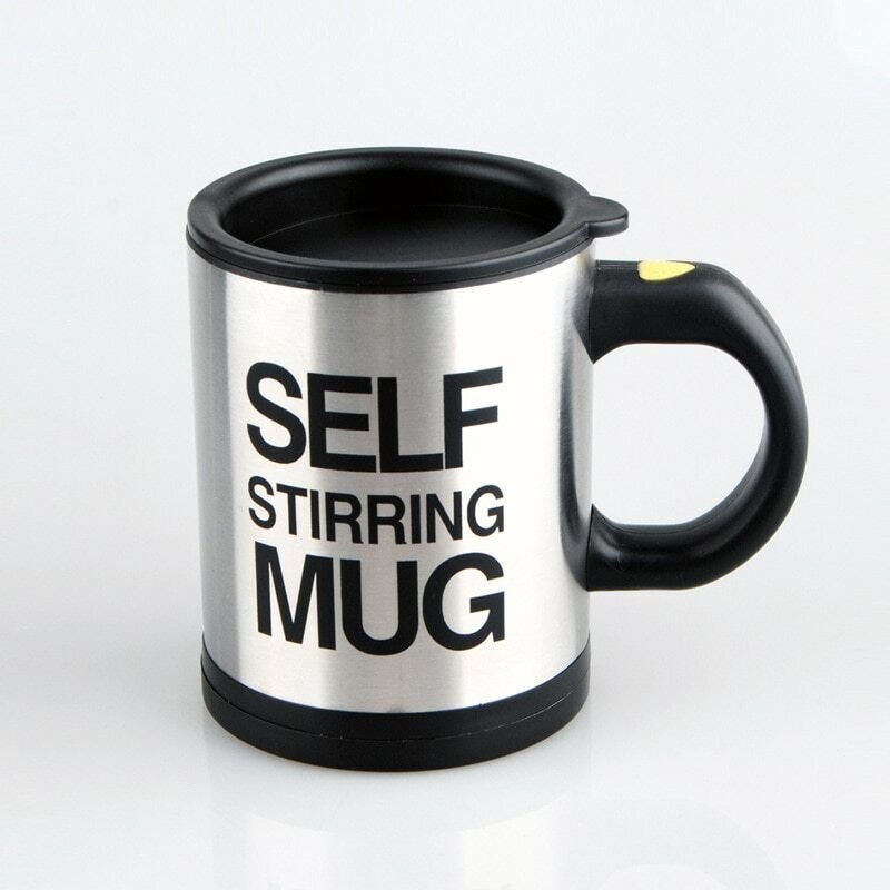 🔄 Self Stirring Mug — Taza Térmica Mezcladora 400 ml - Imagen 7
