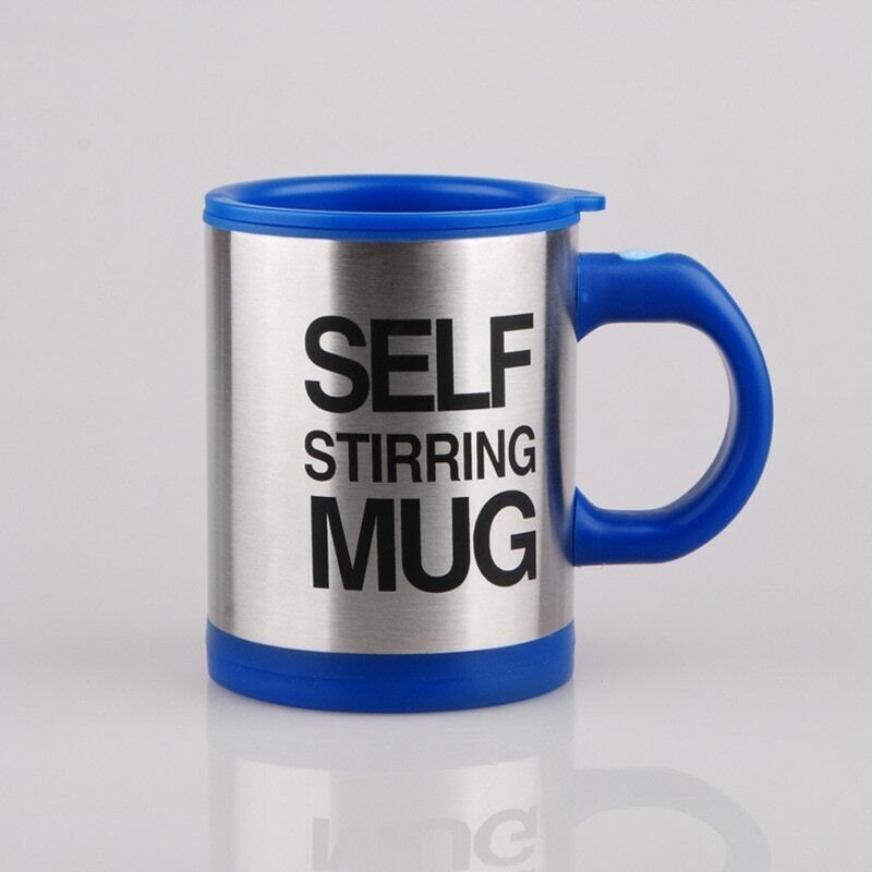 🔄 Self Stirring Mug — Taza Térmica Mezcladora 400 ml - Imagen 8