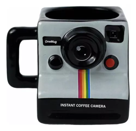 Taza Mug Camara Polaroid Retro - Imagen 5