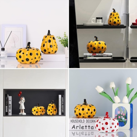 Esculturas Pop Art Calabazas Calabacines - Imagen 6