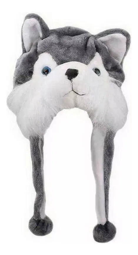 Gorro peluche Cosplay Husky - Imagen 4