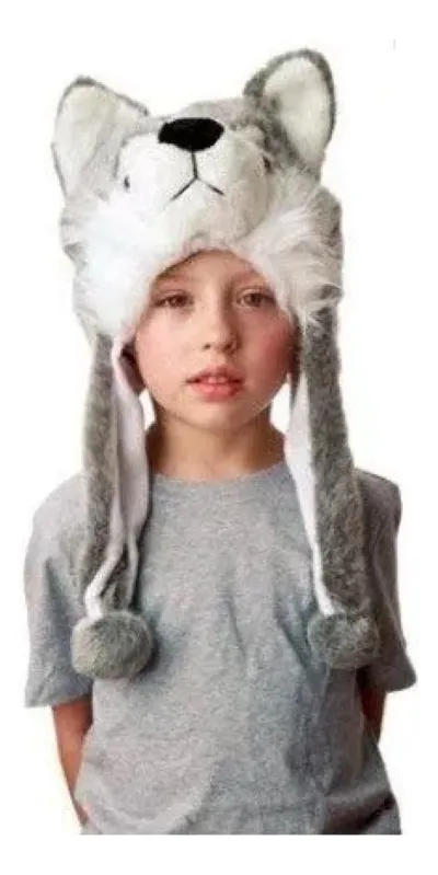 Gorro peluche Cosplay Husky - Imagen 2