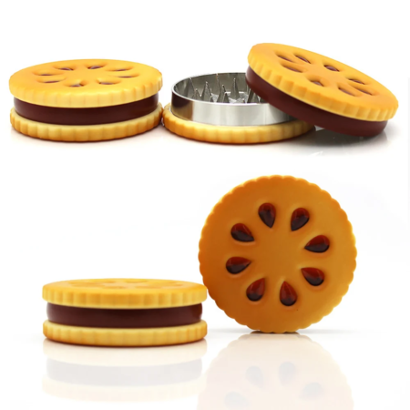 Molinillo Picador de especias o de tabaco, grinder con diseño de Galletita - Imagen 5