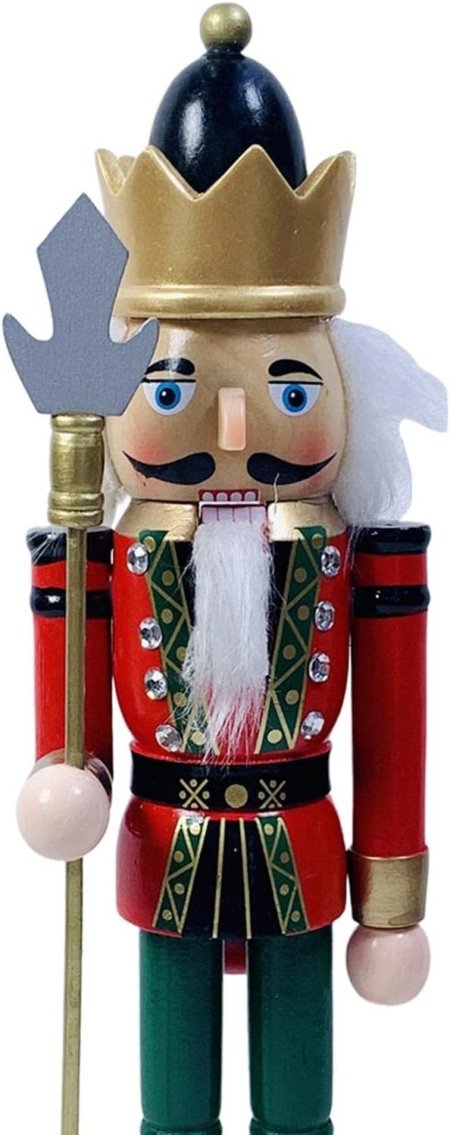 Elegante Figuras de Cascanueces Soldado Nutcracker 20cm