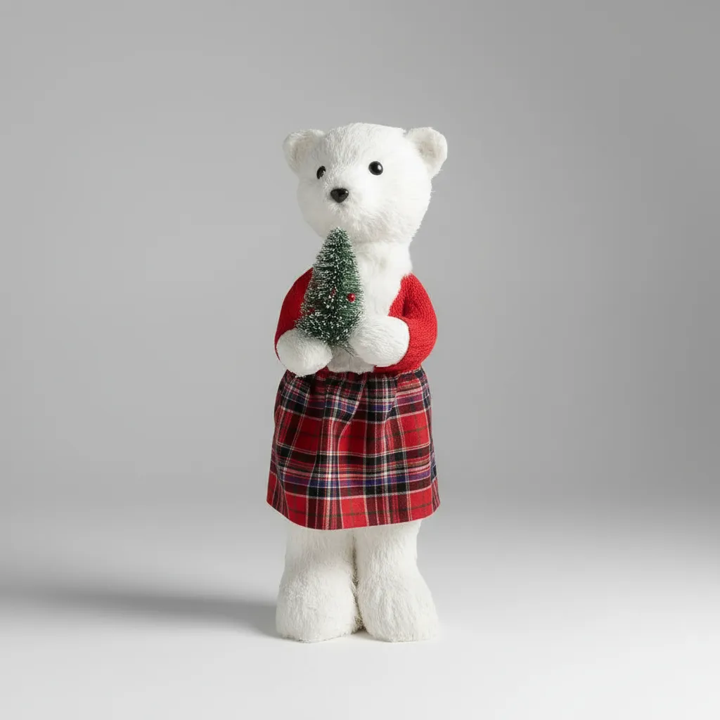 Navidad Osita Chris Blanca - Imagen 7