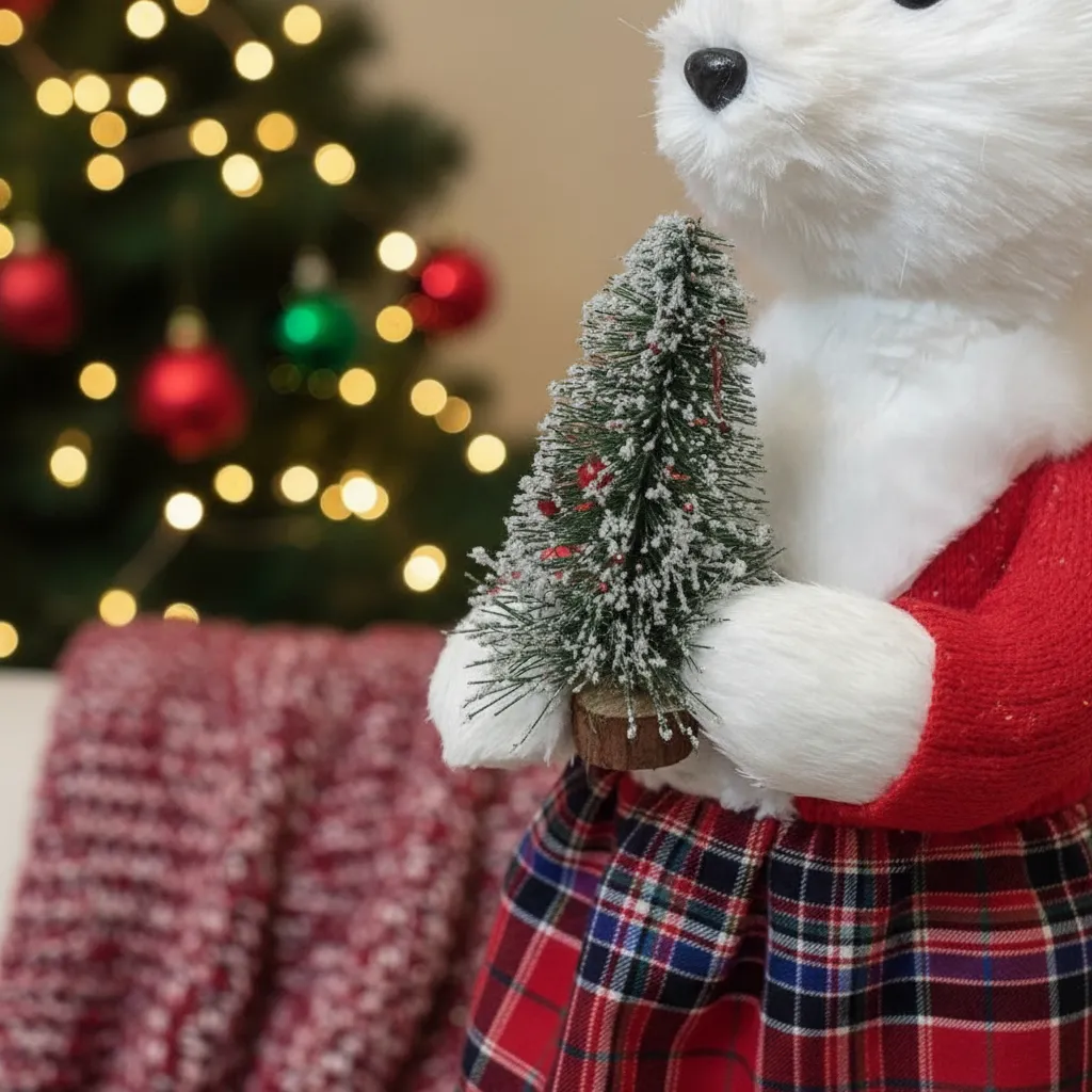 Navidad Osita Chris Blanca - Imagen 8