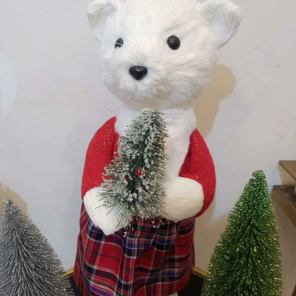 Navidad Osita Chris Blanca - Imagen 6