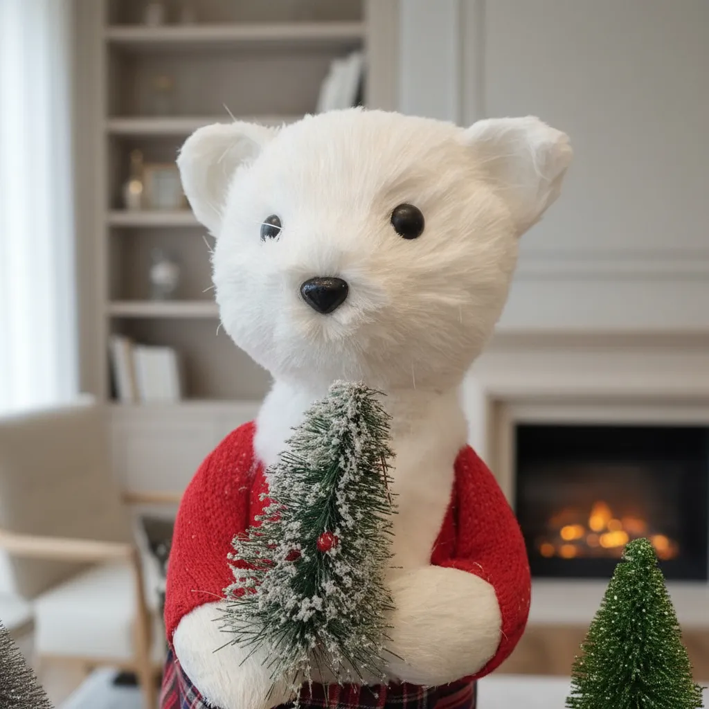 Navidad Osita Chris Blanca - Imagen 9