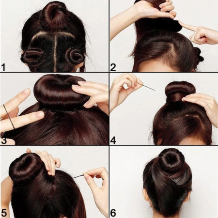 Dona Rodetero de Nylon Peinado Baile - Imagen 19