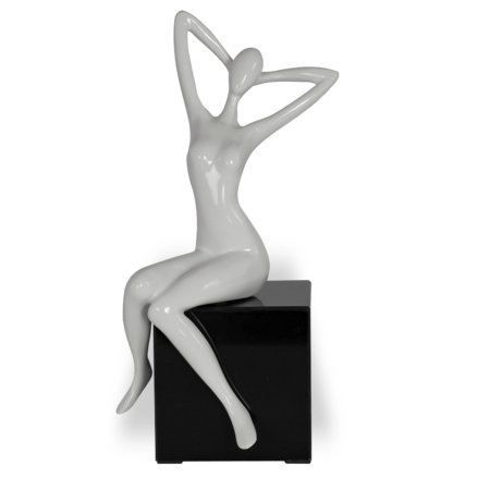 Escultura Dama Disfrutando el Sol - Imagen 6