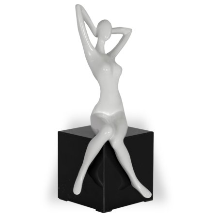 Escultura Dama Disfrutando el Sol - Imagen 5