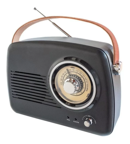 Radio Parlante Retro Vintage Portatil USB