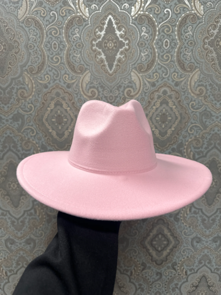 Sombrero Fedora Ala Ancha Rose - Imagen 4