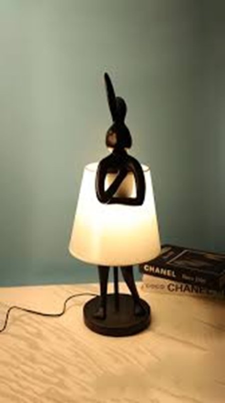 Lampara Lady Rabbit Black - Imagen 2