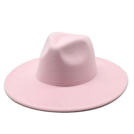 Sombrero Fedora Ala Ancha Rose - Imagen 2