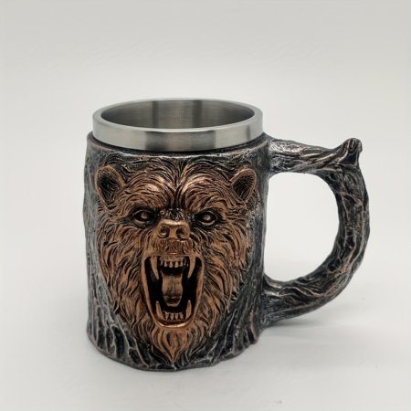 Jarro Mug Acero Cabeza de Oso - Imagen 13